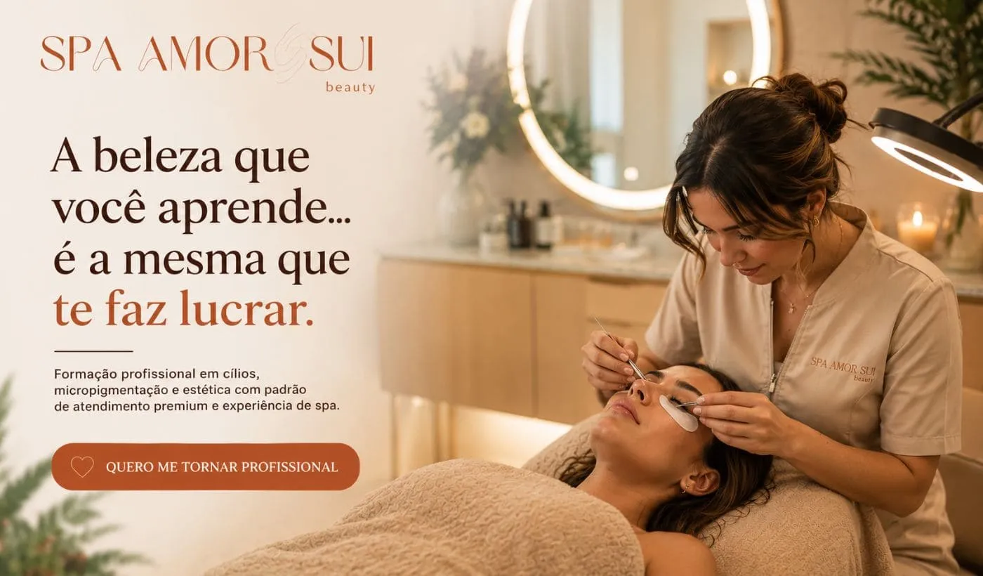 Formação profissional em beleza na SPA Amor Sui Academy